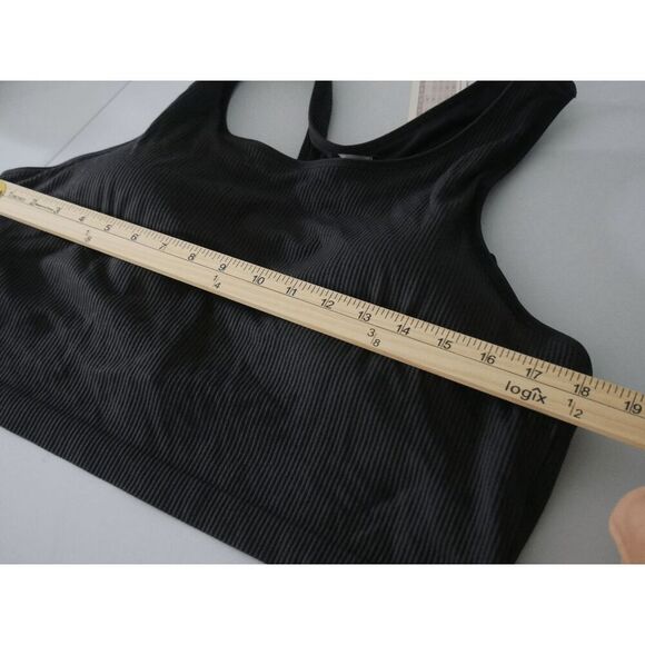CALIA Women’s Seamless Brami Racerback Sports Bra Tank Top Black 1X - Picture 3 of 10